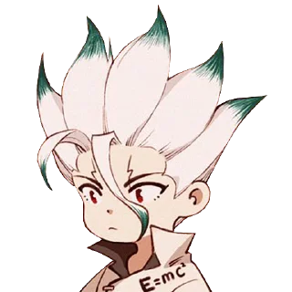 Telegram sticker pack "Dr. Stone"