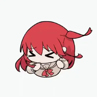 Sticker from the "Bocchi the Rock!" sticker pack