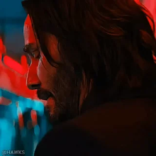 Стикер из набора "John Wick"