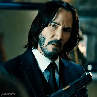 Sticker from the "John Wick" sticker pack