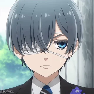 Стикер из набора "Black Butler"