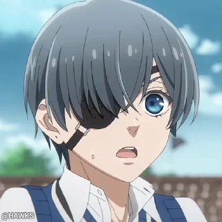 Стикер из набора "Black Butler"