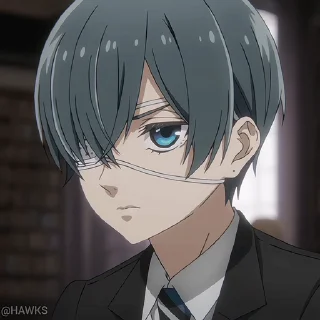 Стикер из набора "Black Butler"