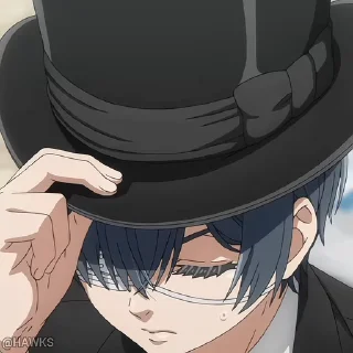 Стикер из набора "Black Butler"