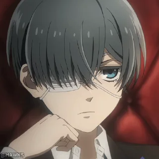 Стикер из набора "Black Butler"