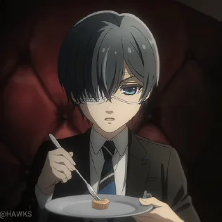 Стикер из набора "Black Butler"