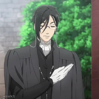 Стикер из набора "Black Butler"