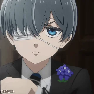 Стикер из набора "Black Butler"