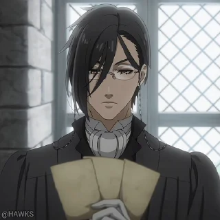 Стикер из набора "Black Butler"