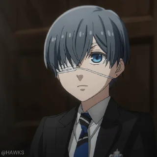 Стикер из набора "Black Butler"