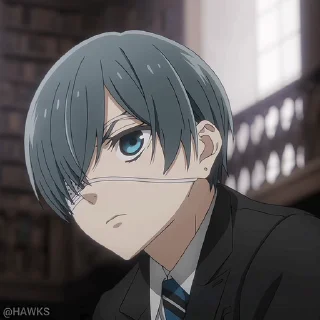 Стикер из набора "Black Butler"