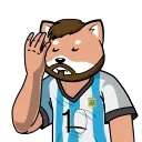 Sticker from the "FIfabetsinu" sticker pack