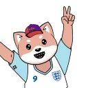 Sticker from the "FIfabetsinu" sticker pack