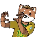 Sticker from the "FIfabetsinu" sticker pack