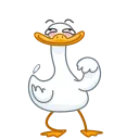 Sticker from the "Funky Goose" sticker pack