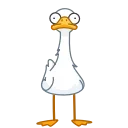 Sticker from the "Funky Goose" sticker pack