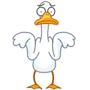 Sticker from the "Funky Goose" sticker pack