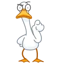 Sticker from the "Funky Goose" sticker pack