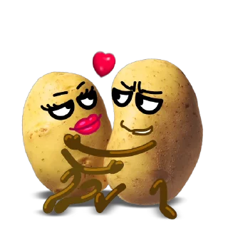 Sticker from the "Potato" sticker pack