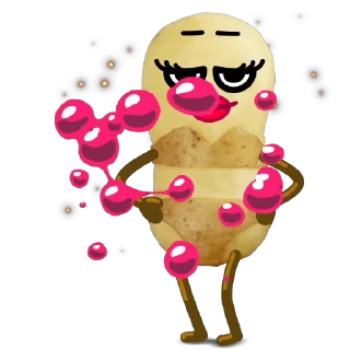 Sticker from the "Potato" sticker pack