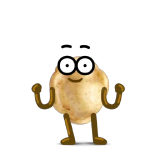 Sticker from the "Potato" sticker pack