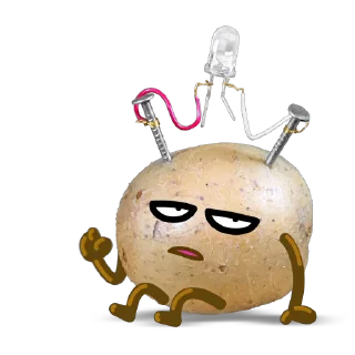 Sticker from the "Potato" sticker pack