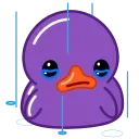 Sticker from the "Purple Duck" sticker pack