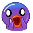 Sticker from the "Purple Duck" sticker pack