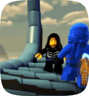 Sticker from the "Lego Ninjago" sticker pack