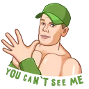 Sticker from the "John Cena" sticker pack