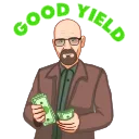 Sticker from the "HeisenbergInuETH" sticker pack