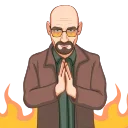 Sticker from the "HeisenbergInuETH" sticker pack