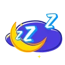 Sticker from the "Animated Text" sticker pack