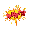 Sticker from the "Animated Text" sticker pack