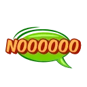 Sticker from the "Animated Text" sticker pack