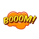 Sticker from the "Animated Text" sticker pack