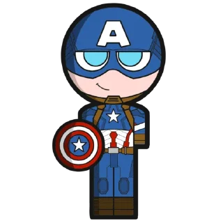 Telegram sticker pack "CAPITAN AMERICA"