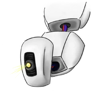 Telegram sticker pack "Glados"