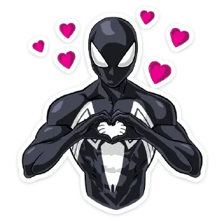 Telegram sticker pack "Человек паук | Spider man"