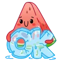 Sticker from the "Ломтик" sticker pack