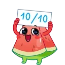 Sticker from the "Ломтик" sticker pack