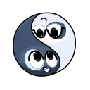 Telegram sticker pack "Ying & Yang"