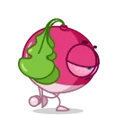 Sticker from the "Radical Radish" sticker pack