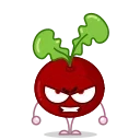 Sticker from the "Radical Radish" sticker pack