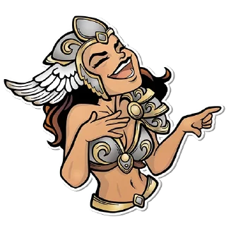 Telegram sticker pack "VALKYRIES by Imant"