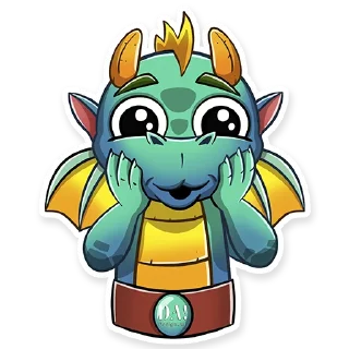 Telegram sticker pack "Dragon"