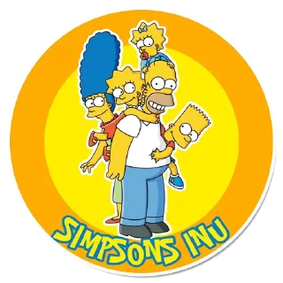 Telegram sticker pack "SIMPSONS INU"