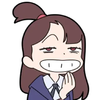 Telegram sticker pack "Little Witch Academia"