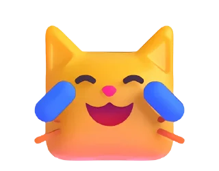 Sticker from the "Fluent Emoji #4" sticker pack