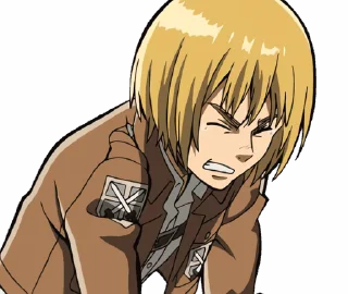 Sticker from the "Attack on Titan (Animated)" sticker pack